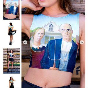Blackmilk American Gothic Wifey Top